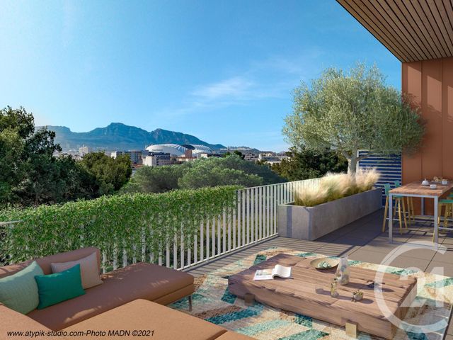 Appartement T4 à vendre - 4 pièces - 110.0 m2 - MARSEILLE - 13010 - PROVENCE-ALPES-COTE-D-AZUR - Century 21 Coeur Neuf